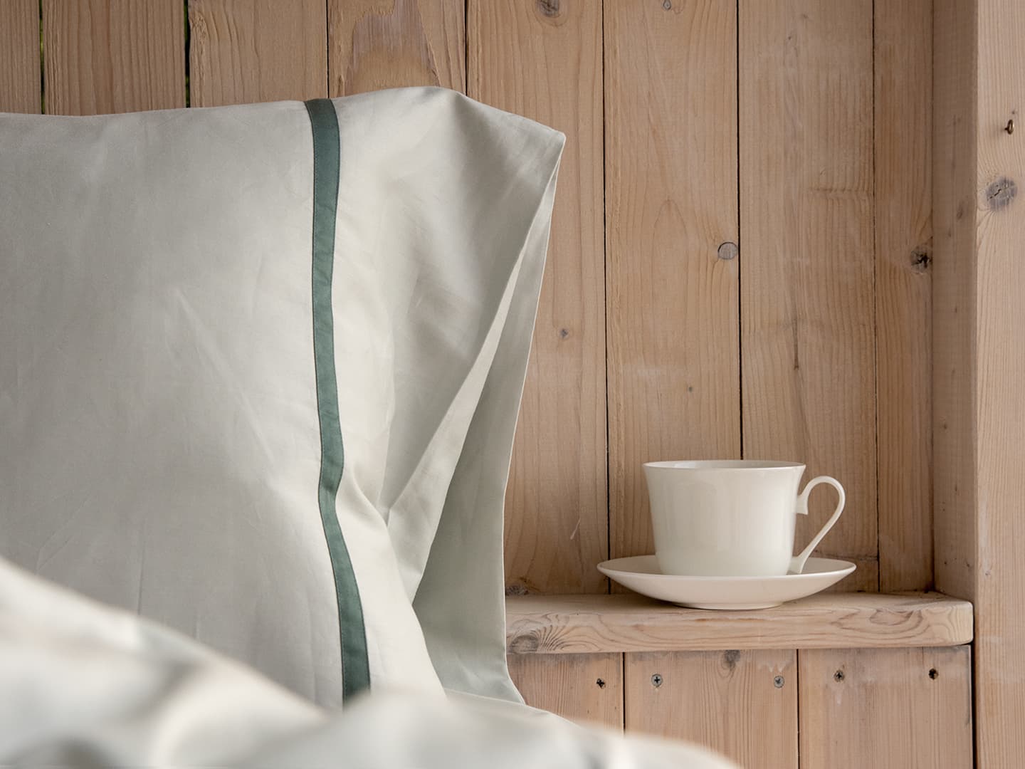 Pillowcase Gatt - Misty Green in the group Bedding / Pillowcases at A L V A (1106)