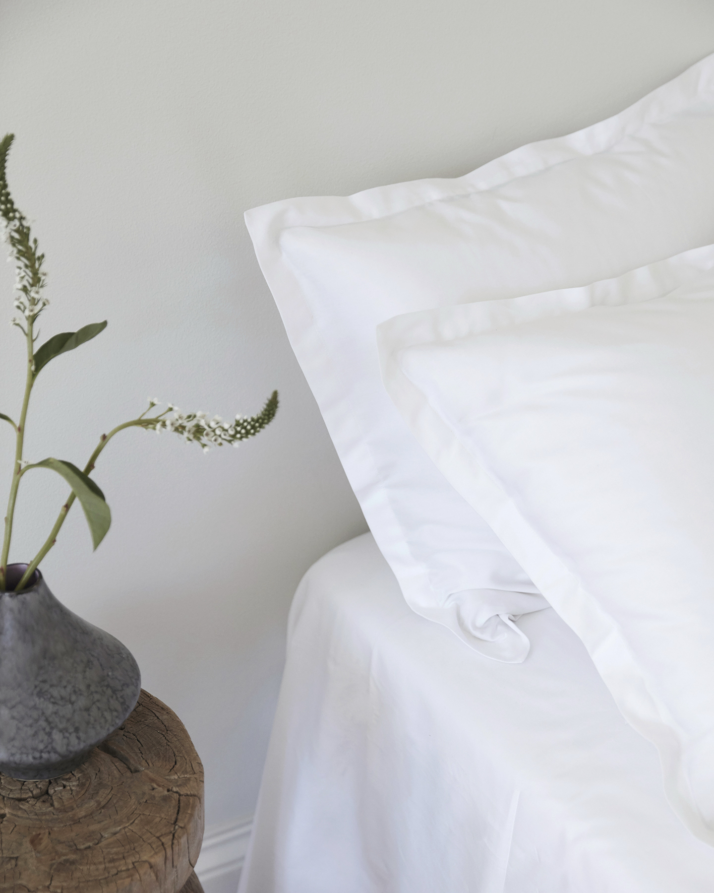 Pillowcase Vidd - Cloud White in the group Bedding / Pillowcases at A L V A (1040)