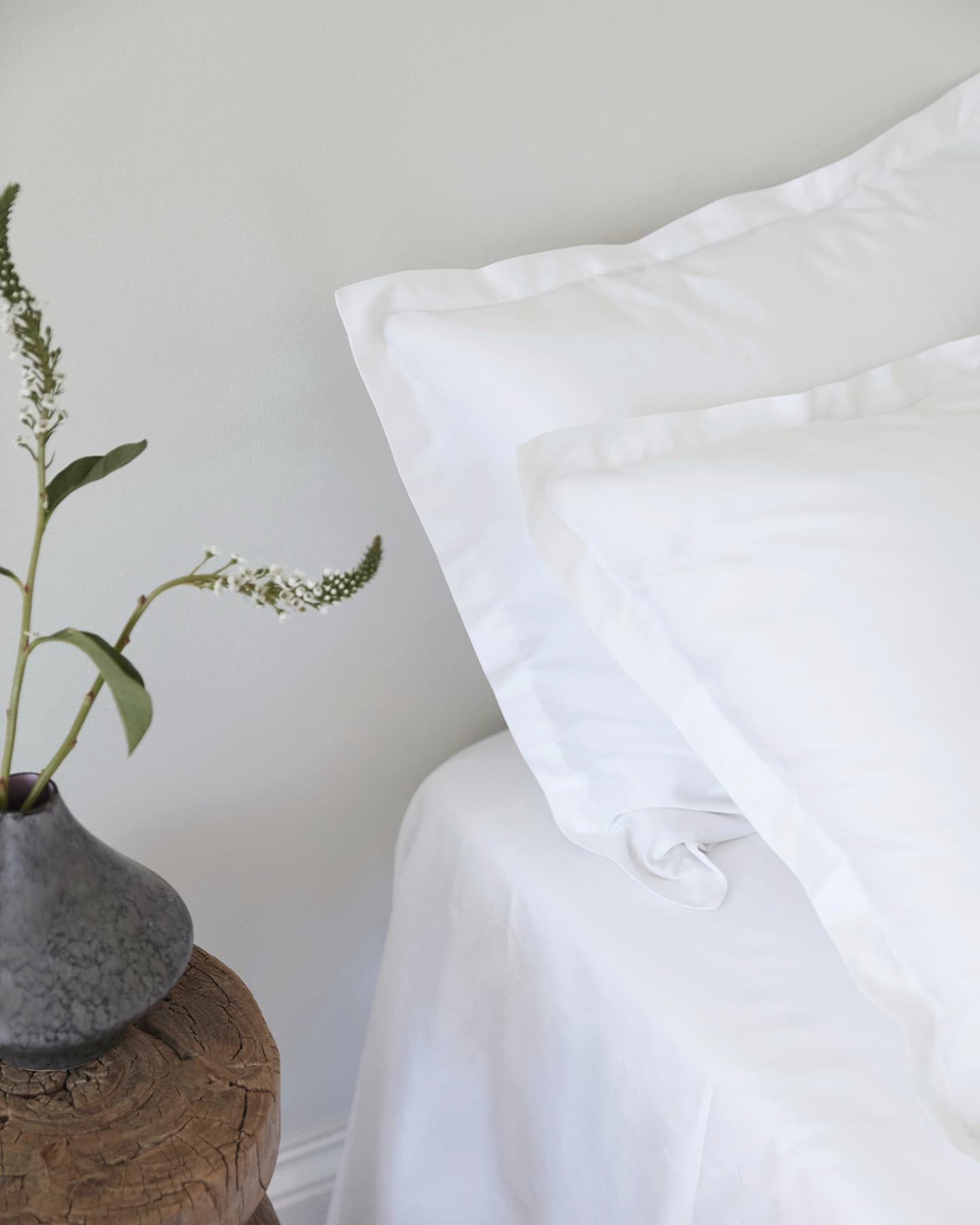 Pillowcase Vidd - Cloud White in the group Bedding / Pillowcases at A L V A (1040)