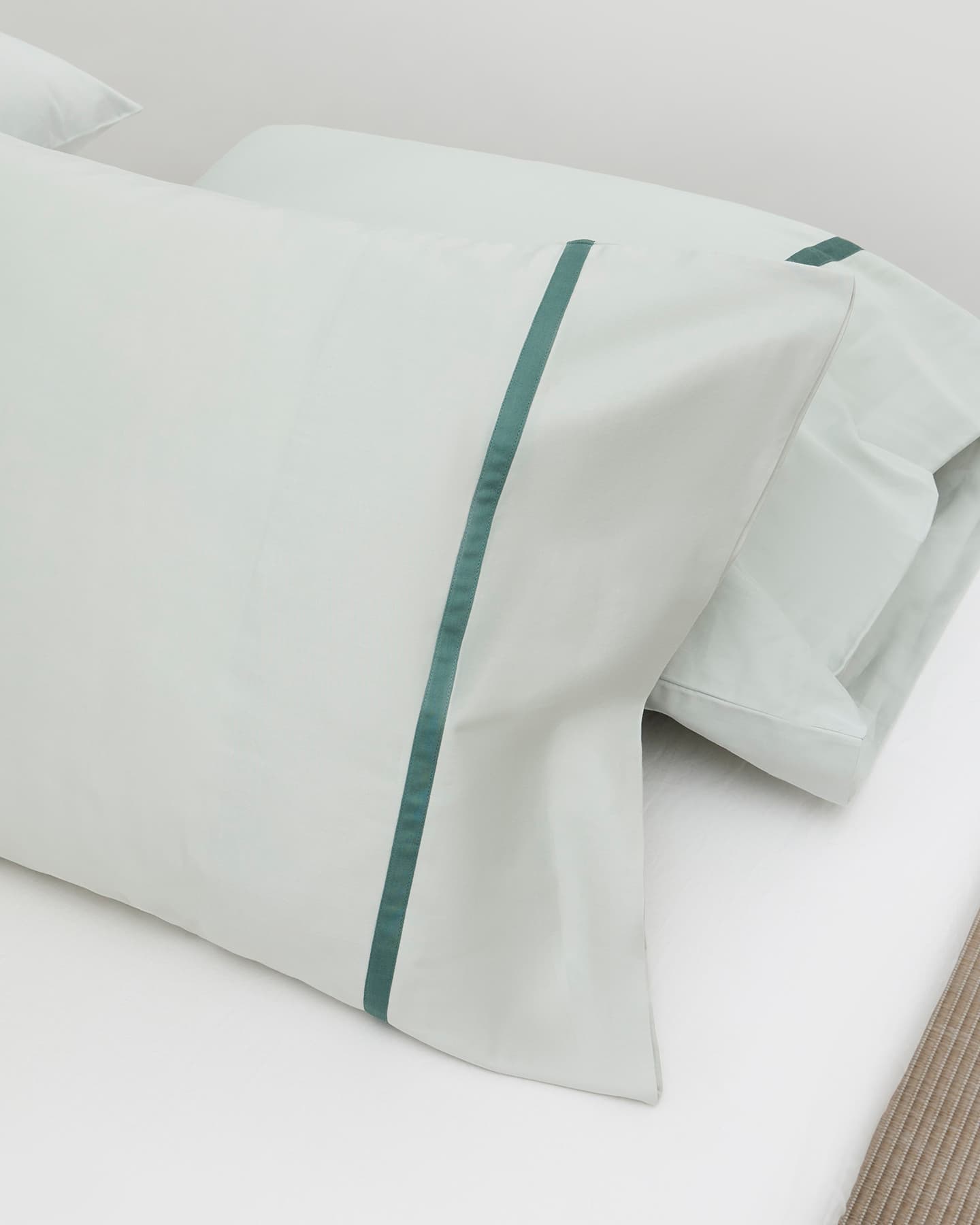 Pillowcase Gatt - Misty Green in the group Bedding / Pillowcases at A L V A (1106)