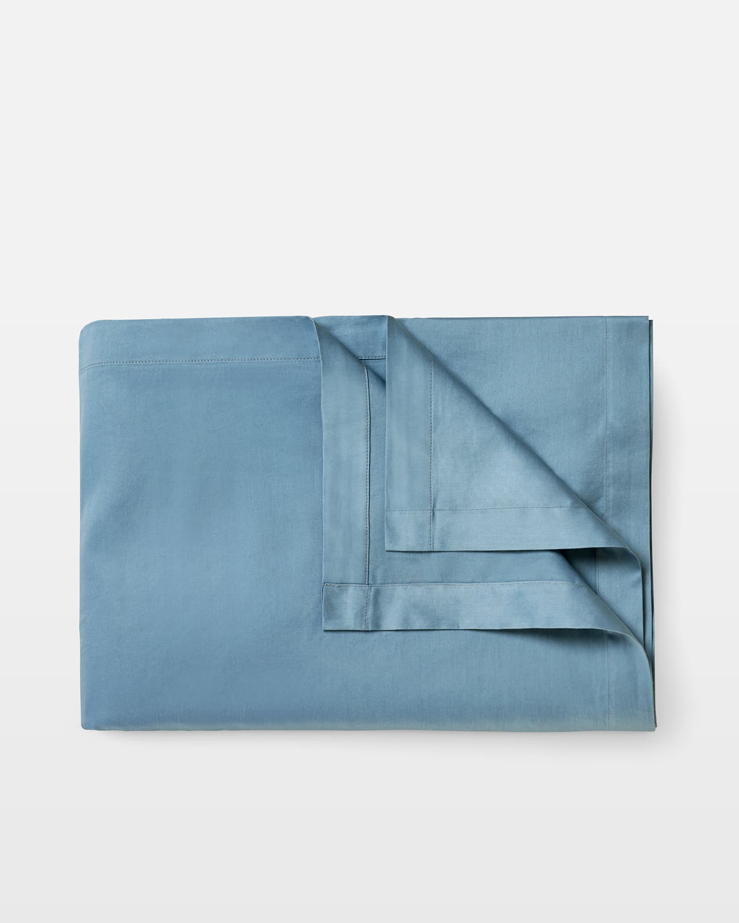 Flat Sheet Lind - North Sea Blue in the group Bedding / Flat Sheets at A L V A (1108)