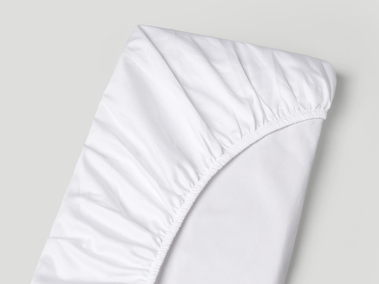 Fitted Sheet Lind - Cloud White in the group Bedding / Flat Sheets at A L V A (1130)