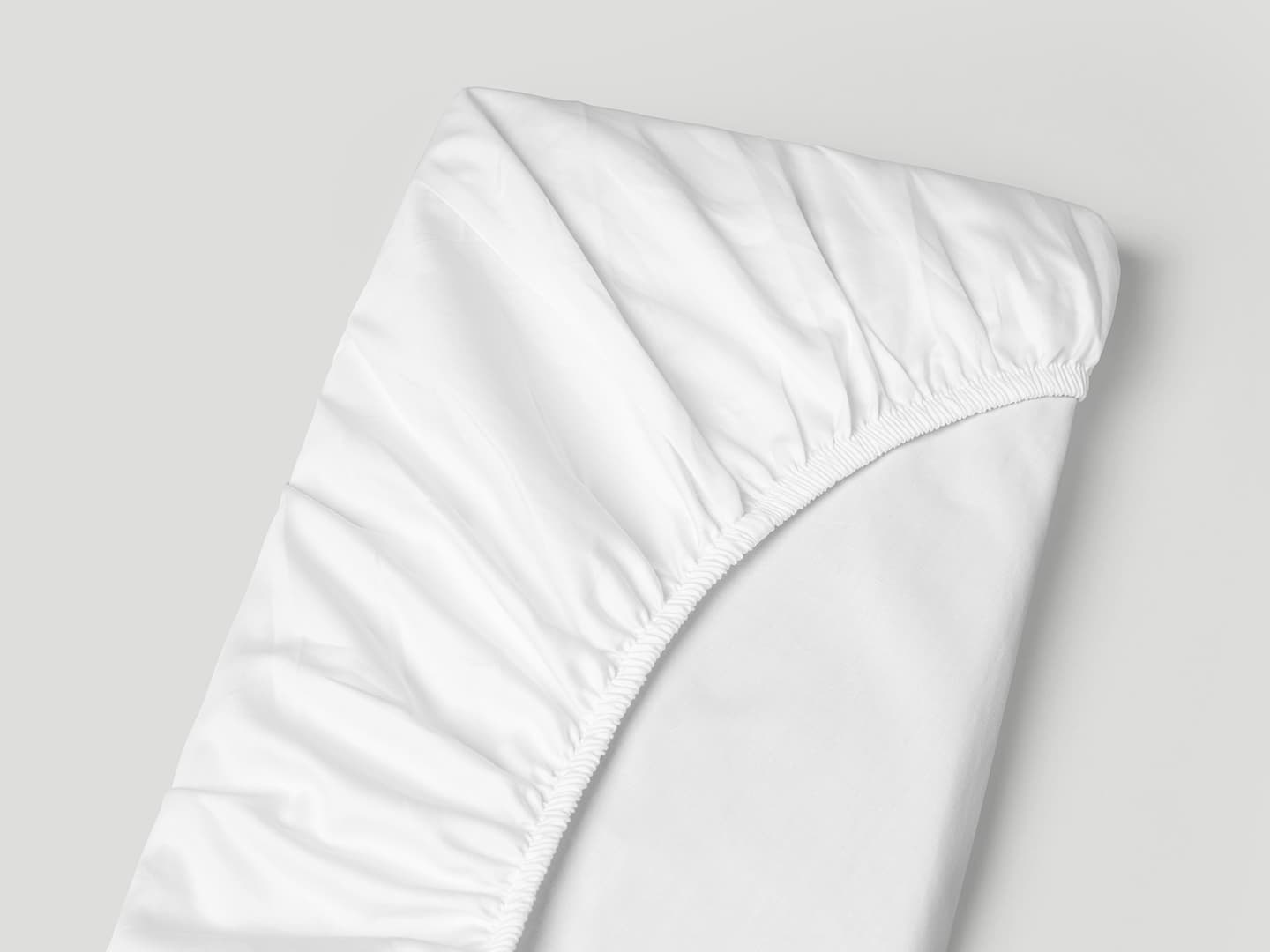 Fitted Sheet Lind - Cloud White in the group Bedding / Flat Sheets at A L V A (1130)