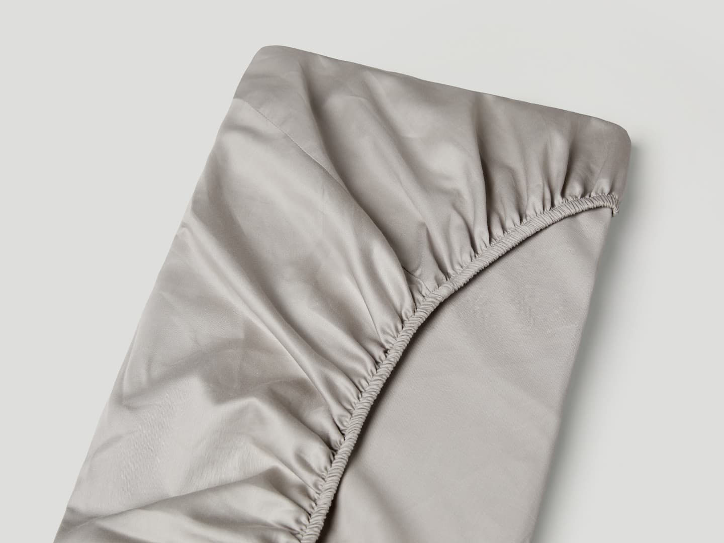 Fitted Sheet Lind - Concrete Grey in the group Bedding / Flat Sheets at A L V A (1132)