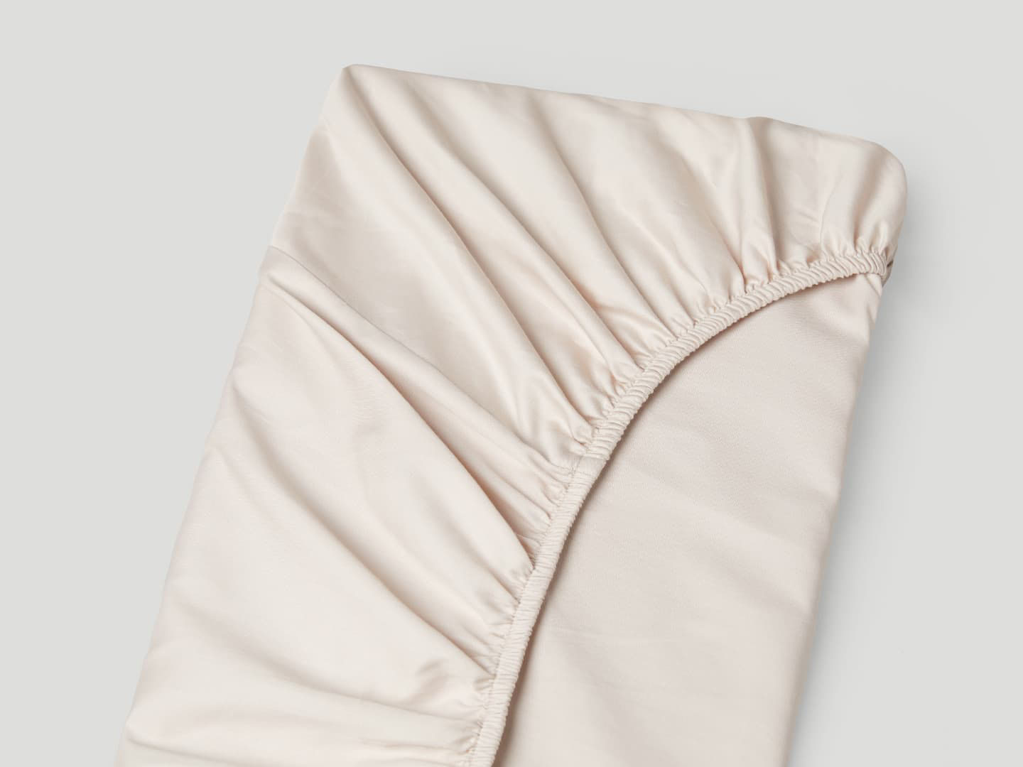 Fitted Sheet Lind - Seashell Beige in the group Bedding / Flat Sheets at A L V A (1137)