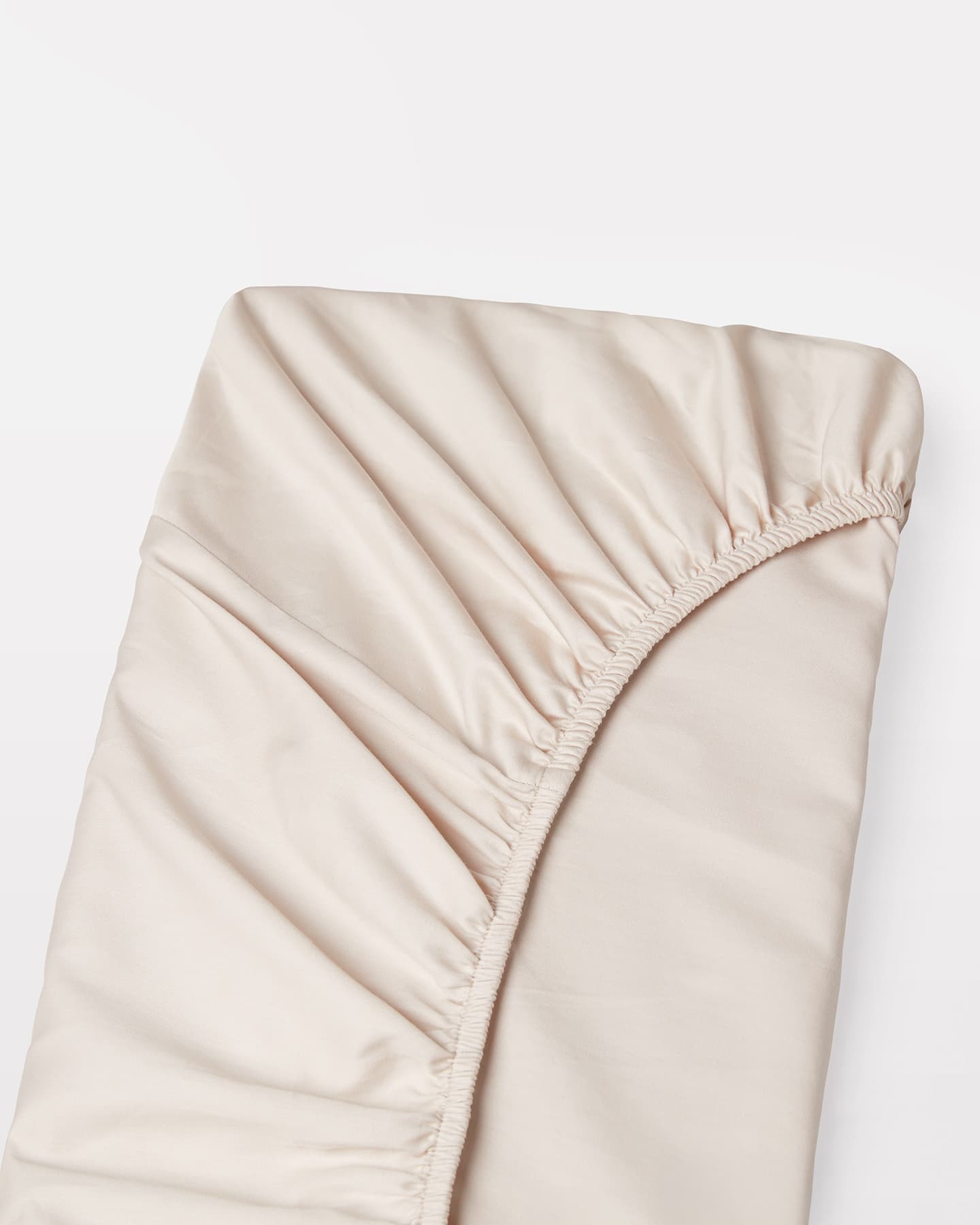 Fitted Sheet Lind - Seashell Beige in the group Bedding / Flat Sheets at A L V A (1137)