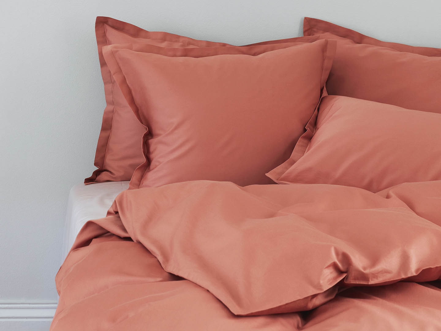 Duvet Cover Vidd - Pink Terracotta in the group Bedding / Duvet Covers at A L V A (1157)