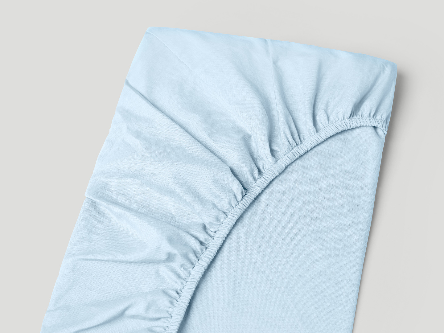 Fitted Sheet Nejd - Ice Blue in the group Bedding / Fitted Sheets at A L V A (1189)