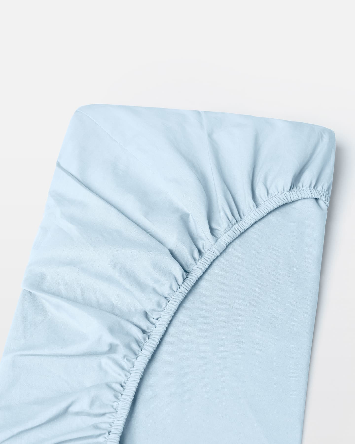 Fitted Sheet Nejd - Ice Blue in the group Bedding / Fitted Sheets at A L V A (1189)