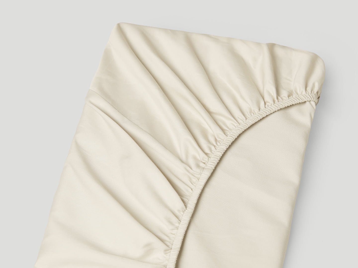 Fitted Sheet Lind - Raw Cotton in the group Bedding / Flat Sheets at A L V A (1193)