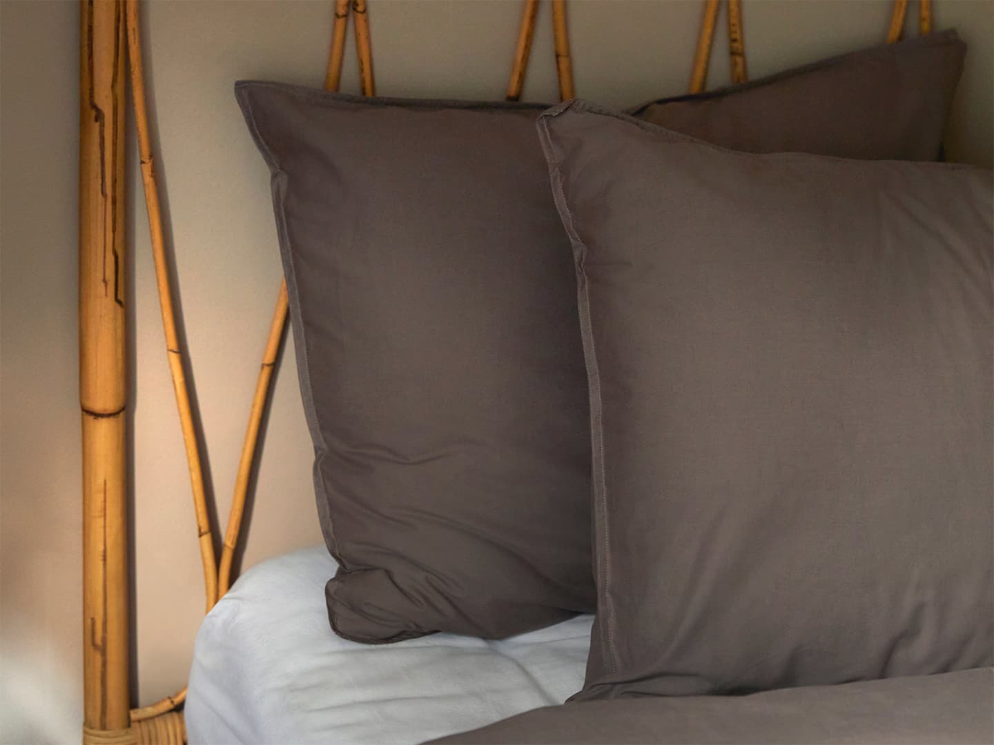 Pillowcase Nejd - Deep Taupe in the group Bedding / Pillowcases at A L V A (1227)