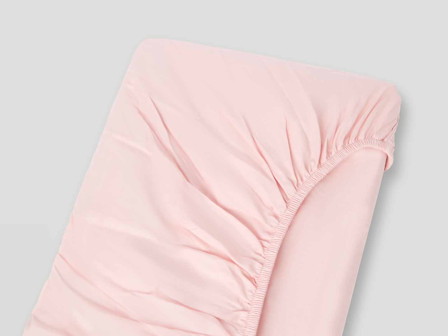 Fitted Sheet Lind - Cherry Blossom Pink in the group Bedding / Fitted Sheets at A L V A (1240)