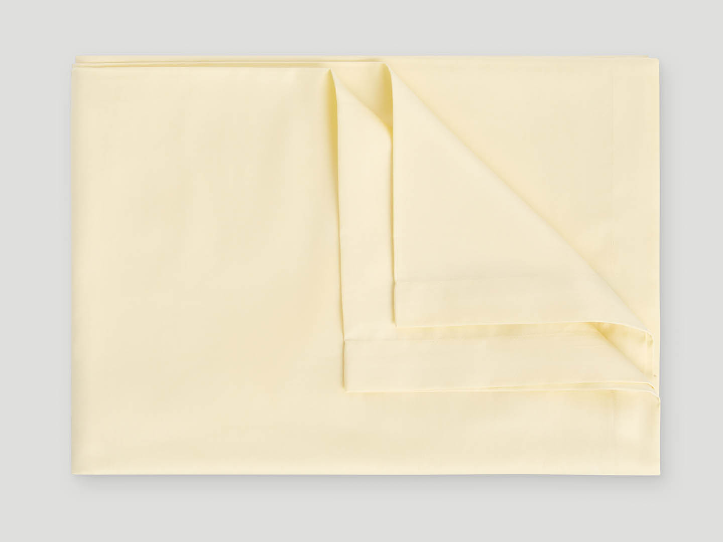 Flat Sheet Lind - Lemonade Yellow in the group Bedding / Flat Sheets at A L V A (1244)