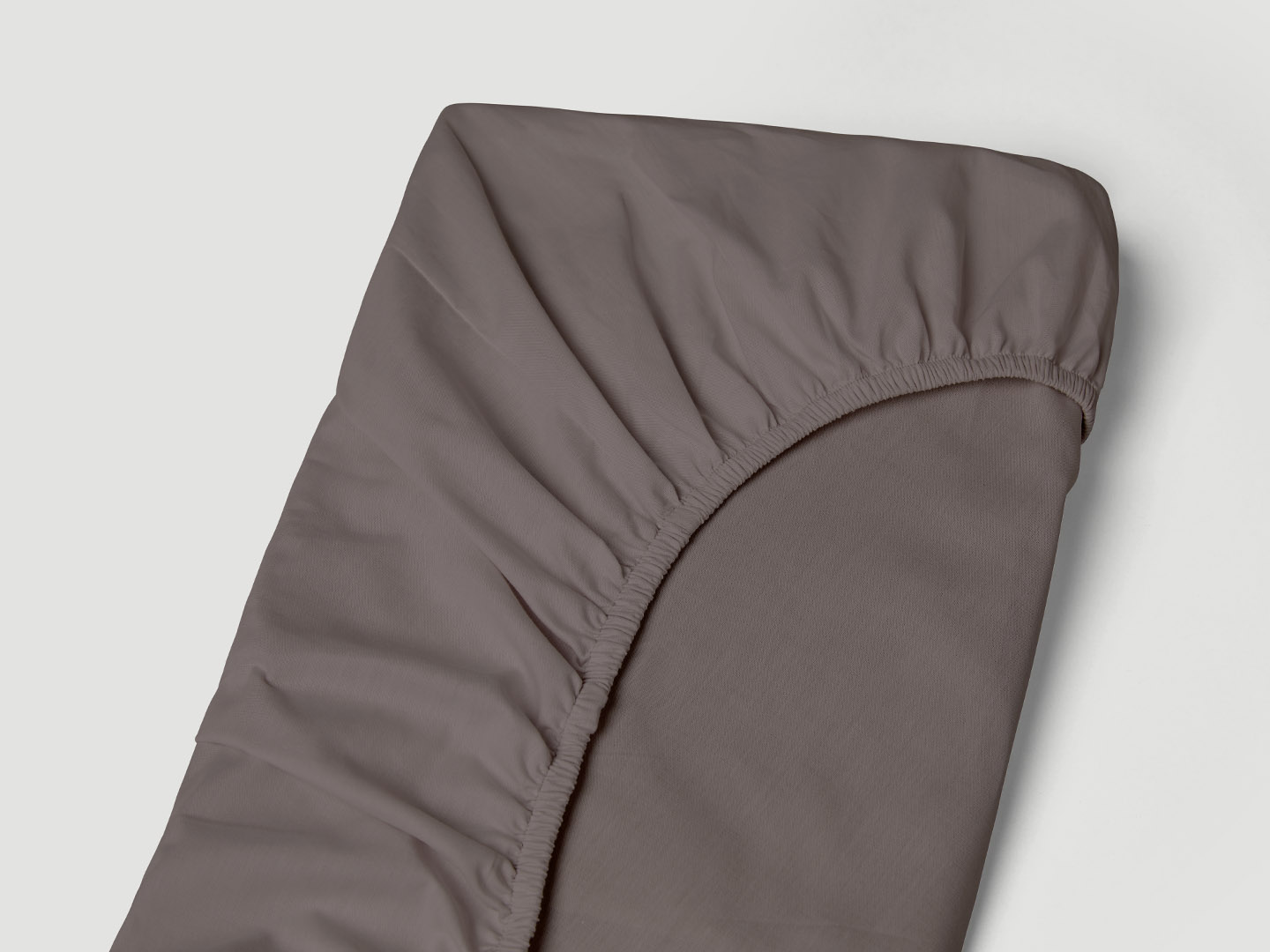 Fitted Sheet Nejd - Deep Taupe in the group Bedding / Fitted Sheets at A L V A (1256)