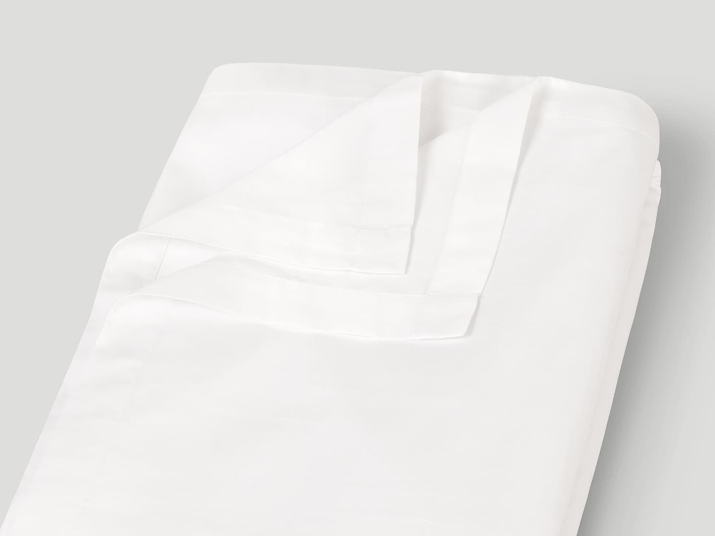 Flat Sheet Lind - Cloud White