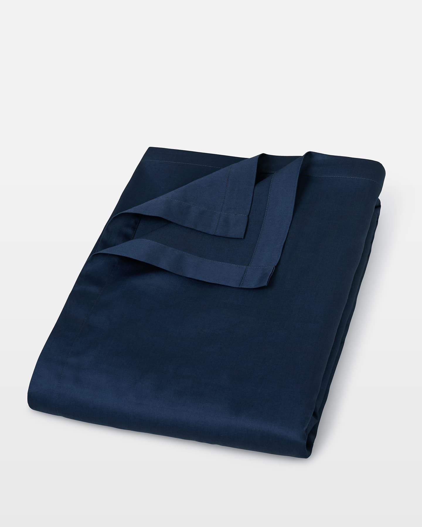 Flat Sheet Lind - Midnight Blue