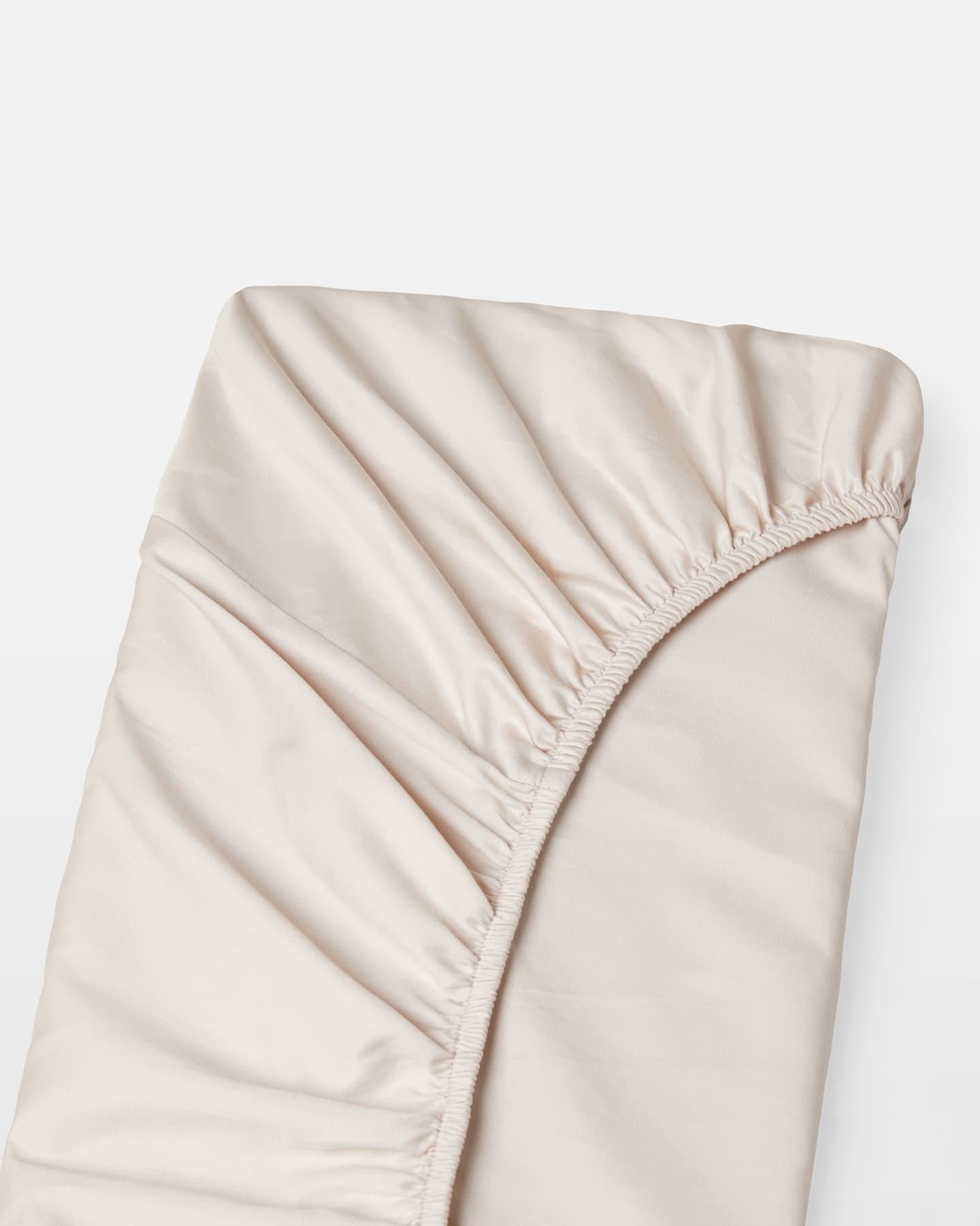Fitted Sheet Lind - Seashell Beige