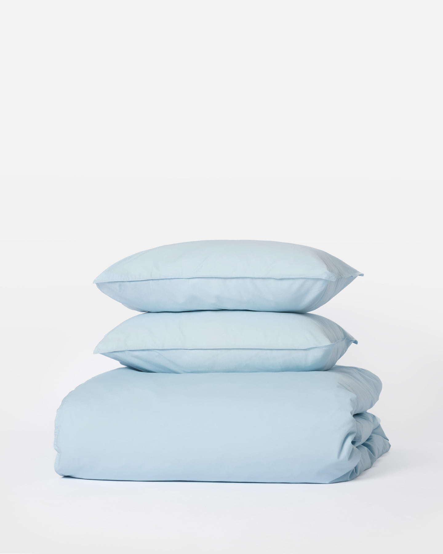Pillowcase Nejd Percale - Ice Blue
