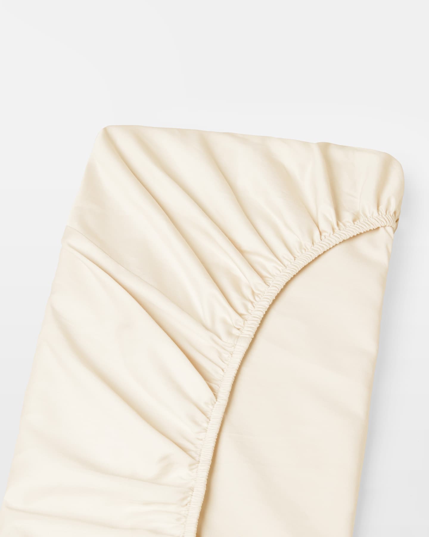 Fitted Sheet Lind - Raw Cotton