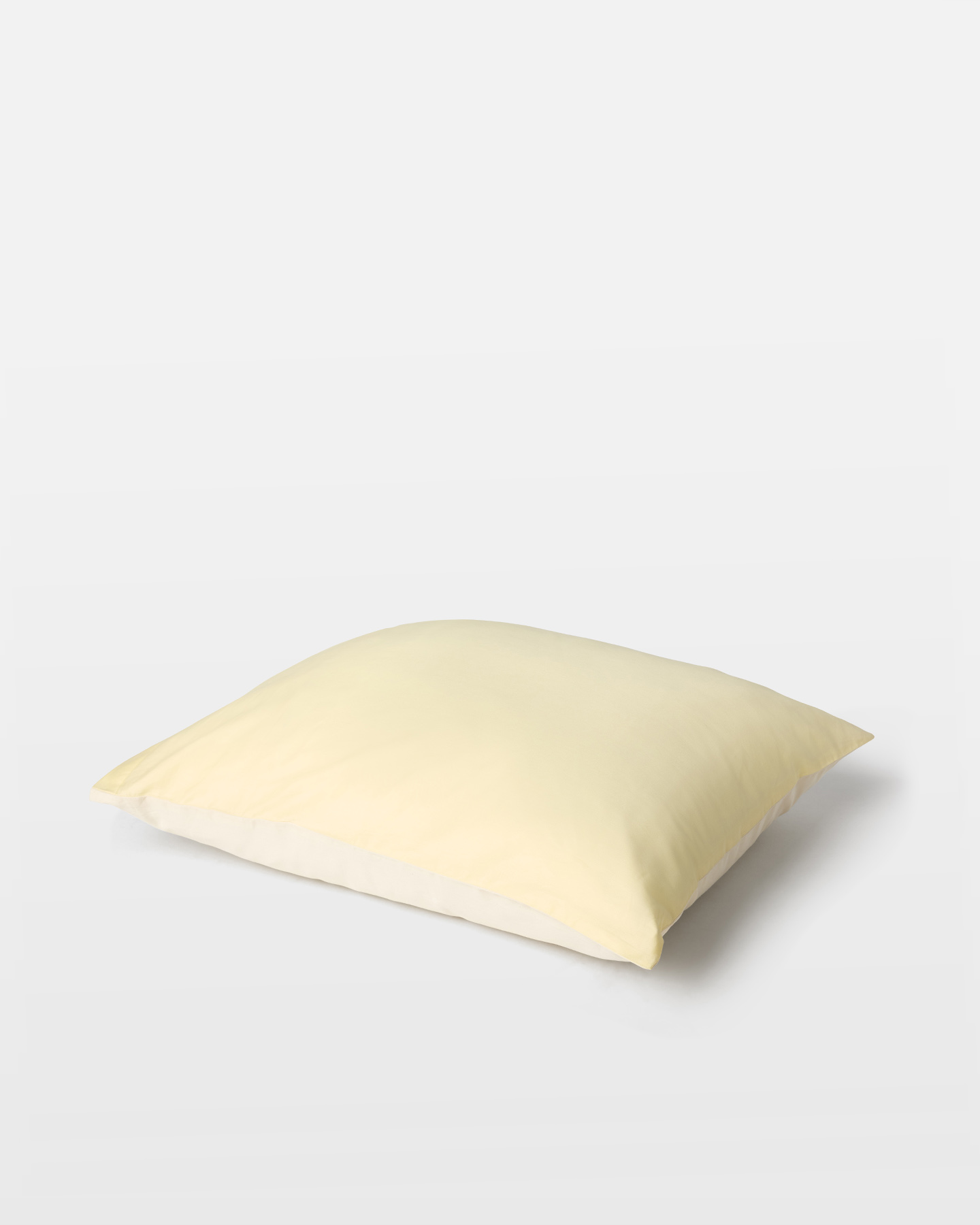 Pillowcase Tvenne - Lemonade Yellow / Raw Cotton
