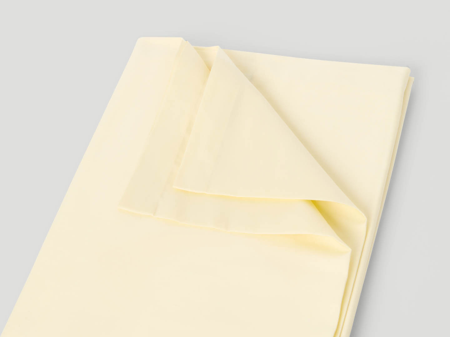 Flat Sheet Lind - Lemonade Yellow