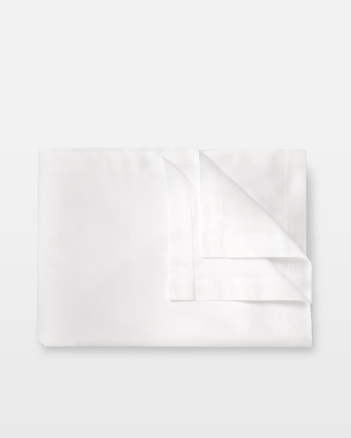 Flat Sheet Lind - Cloud White in the group Bedding / Flat Sheets at A L V A (1010)