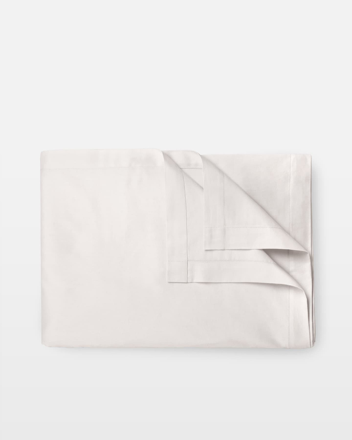 Flat Sheet Lind - Pearl Grey in the group Bedding / Flat Sheets at A L V A (1011)