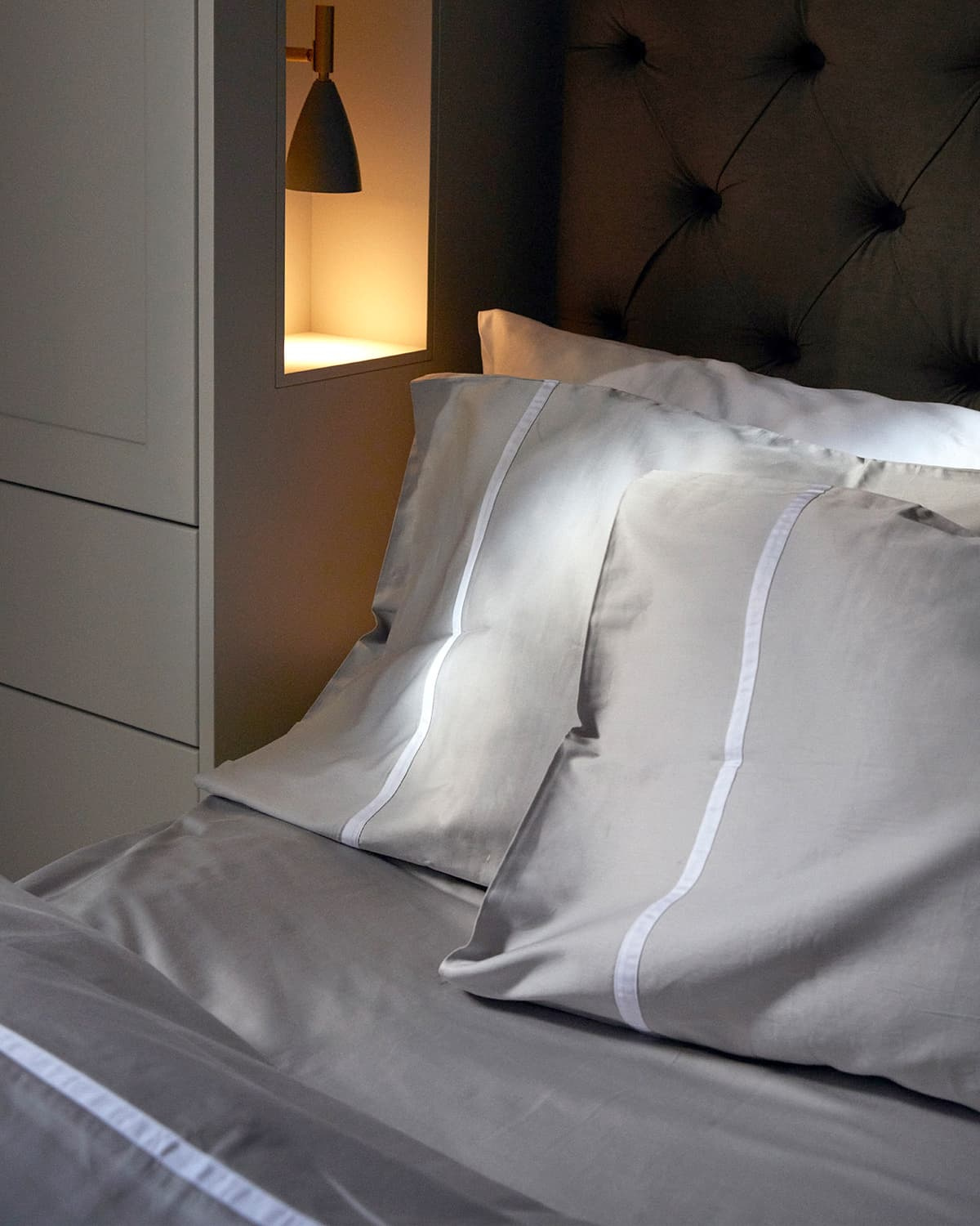 Flat Sheet Lind - Concrete Grey