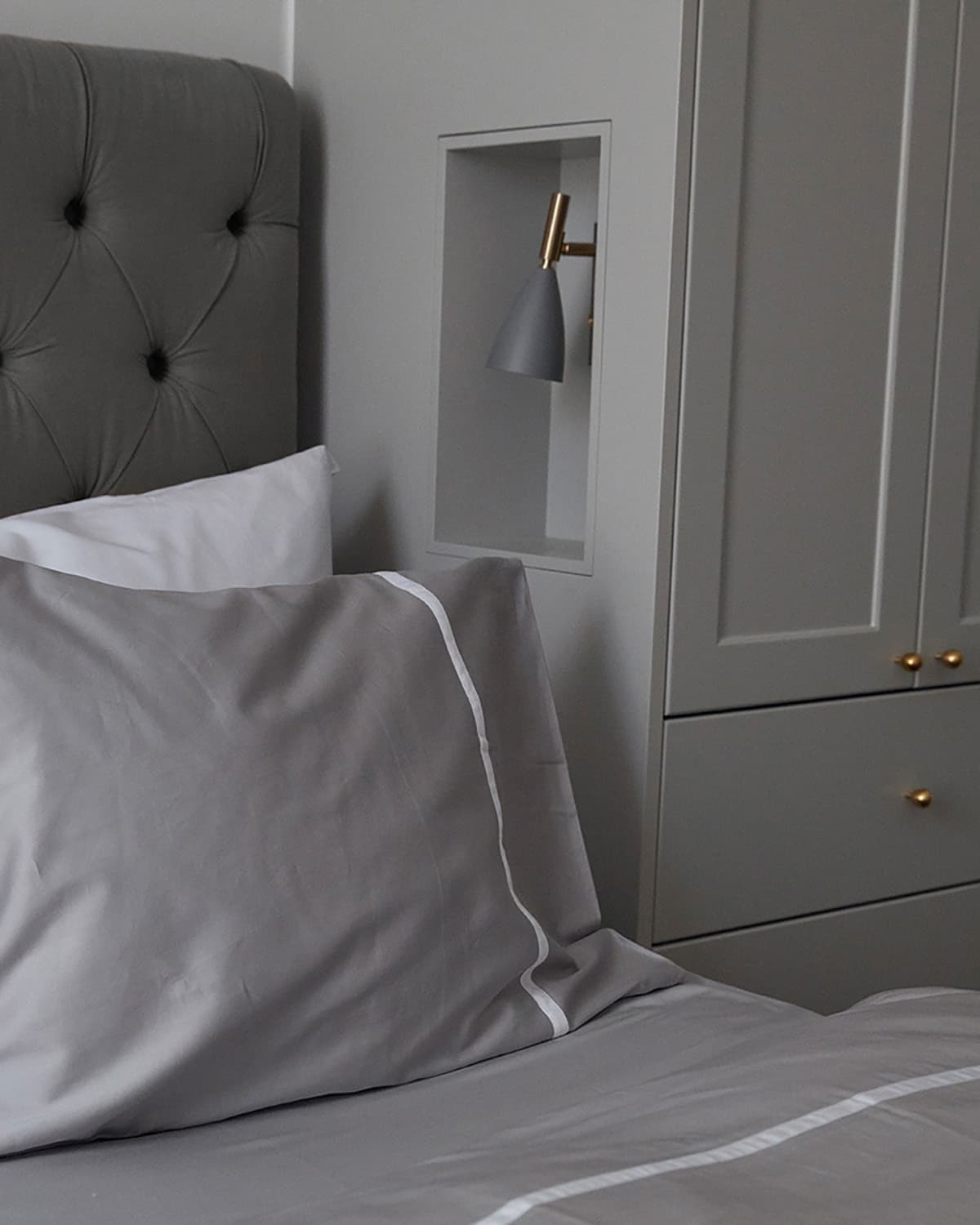 Flat Sheet Lind - Concrete Grey