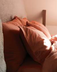 Pillowcase Vidd - Pink Terracotta Pillowcase Vidd - Pink Terracotta