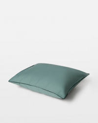 Pillowcase Strimma - Washed Bottle Green Pillowcase Strimma - Washed Bottle Green