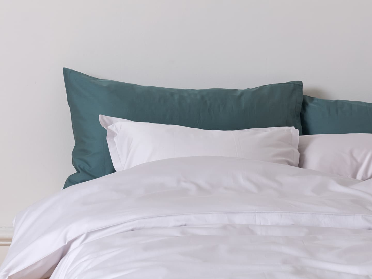 Pillowcase Fond - Washd Bottle Green - 50x90 cm