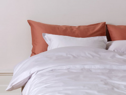 Pillowcase Fond - Pink Terracotta - 50x90 cm