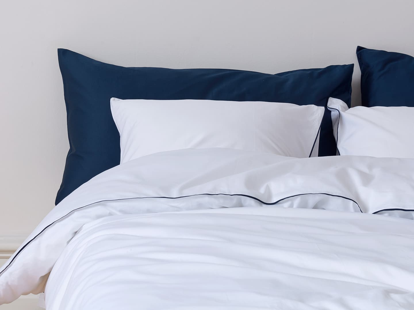 Pillowcase Fond - Midnight Blue - 50x90 cm