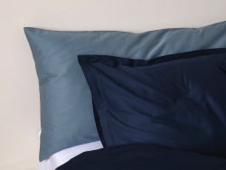 Pillowcase Fond - North Sea Blue - 50x90 cm