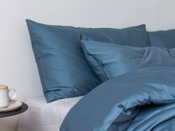 Pillowcase Fond - North Sea Blue - 50x90 cm