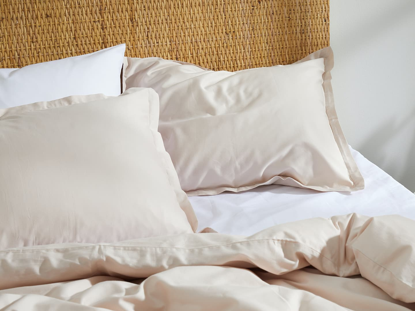 Pillowcase Vidd - Seashell Beige
