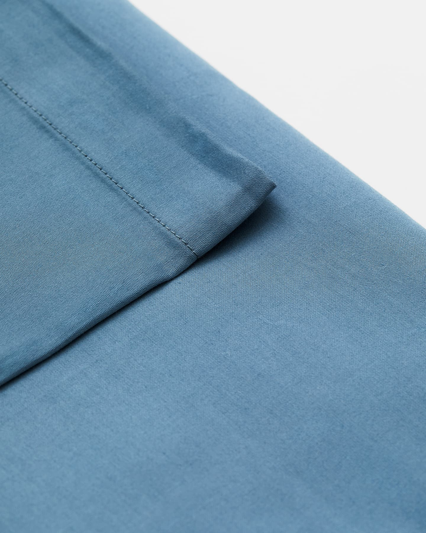 Flat Sheet Lind - North Sea Blue