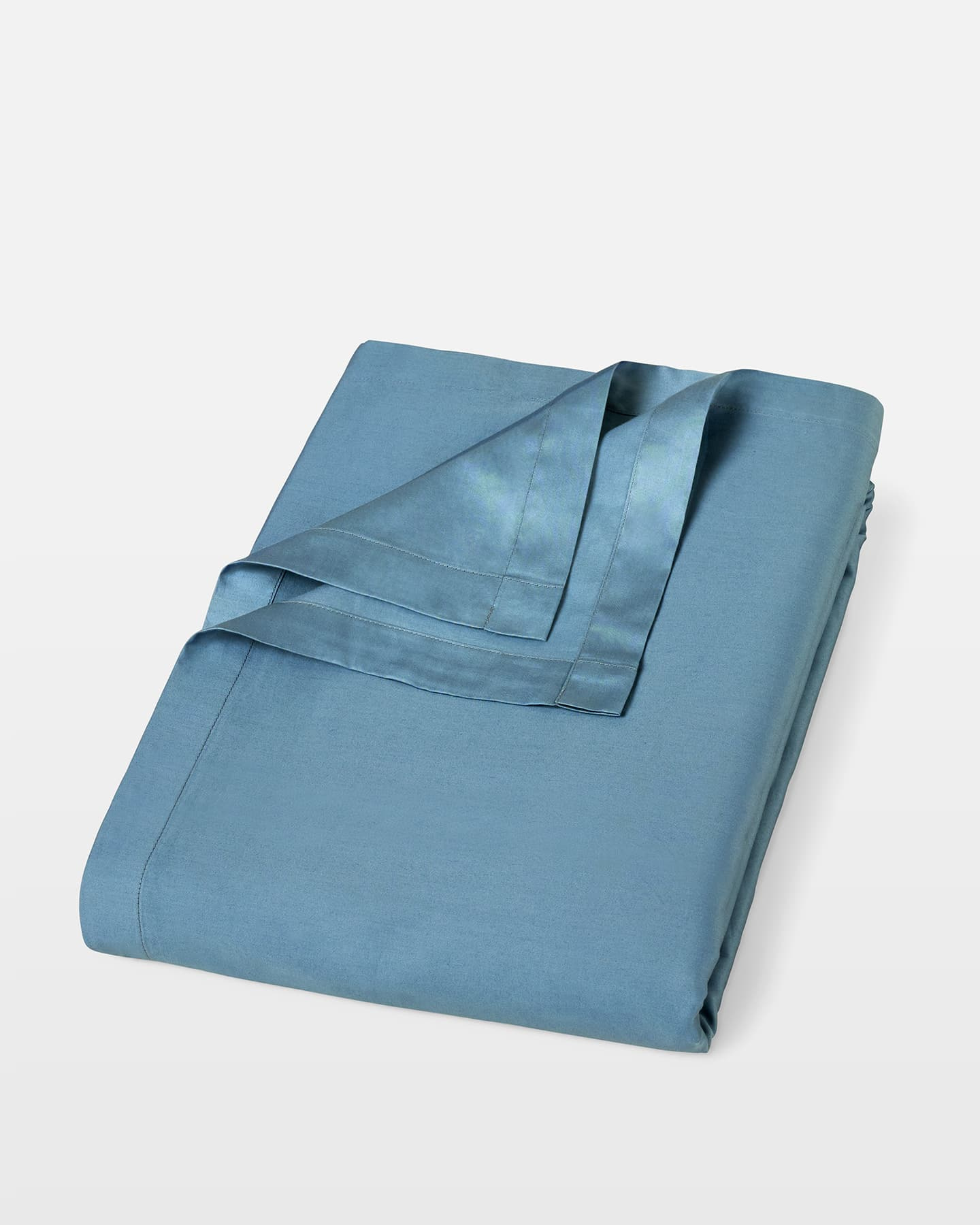 Flat Sheet Lind - North Sea Blue