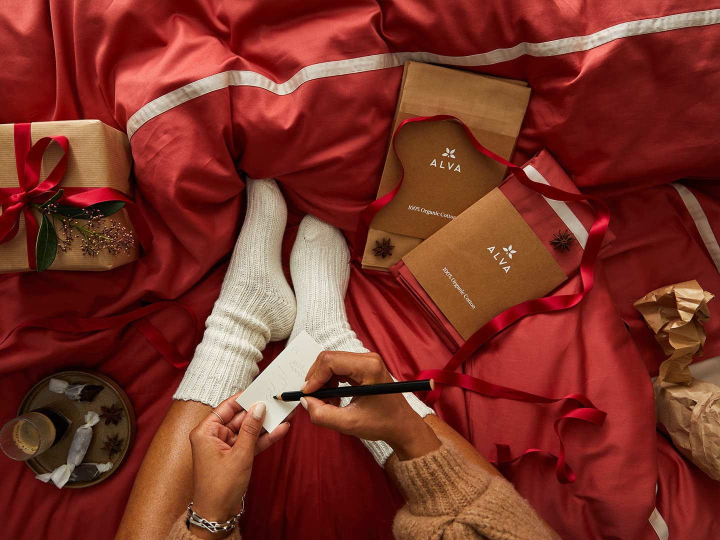 Pillowcase Gatt - Indian Red