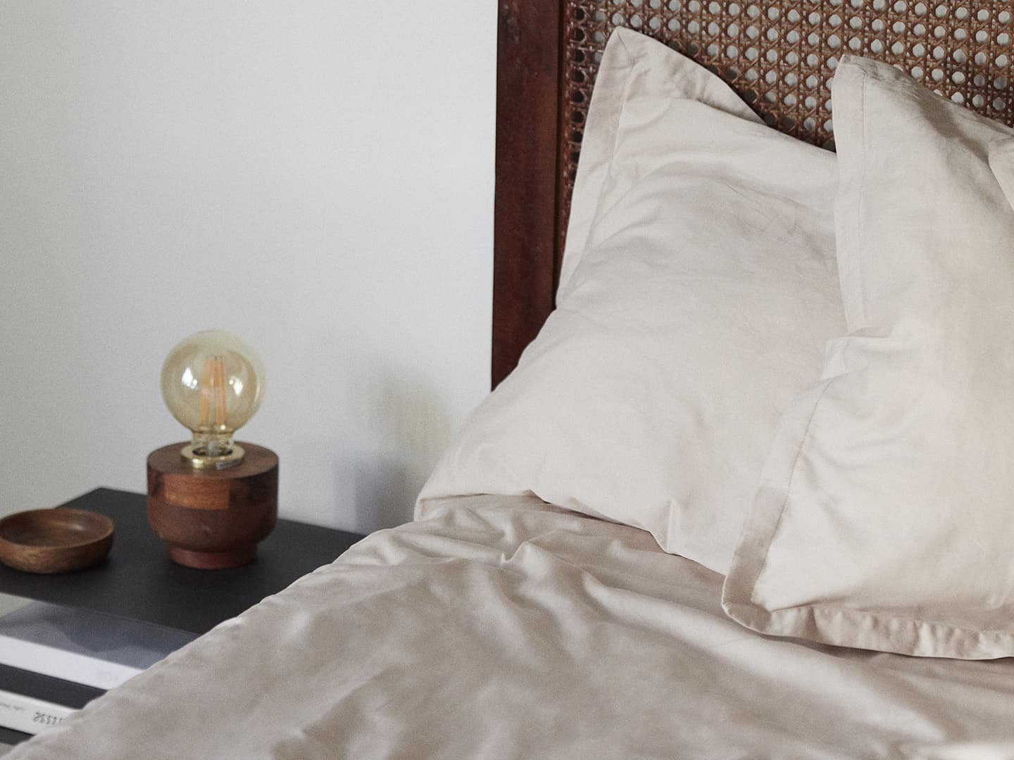 Flat Sheet Lind - Seashell Beige