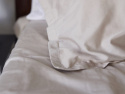 Flat Sheet Lind - Seashell Beige