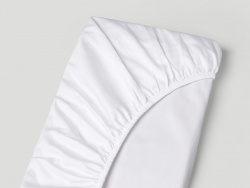 Fitted Sheet Lind - Cloud White