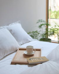 Fitted Sheet Lind - Cloud White Fitted Sheet Lind - Cloud White