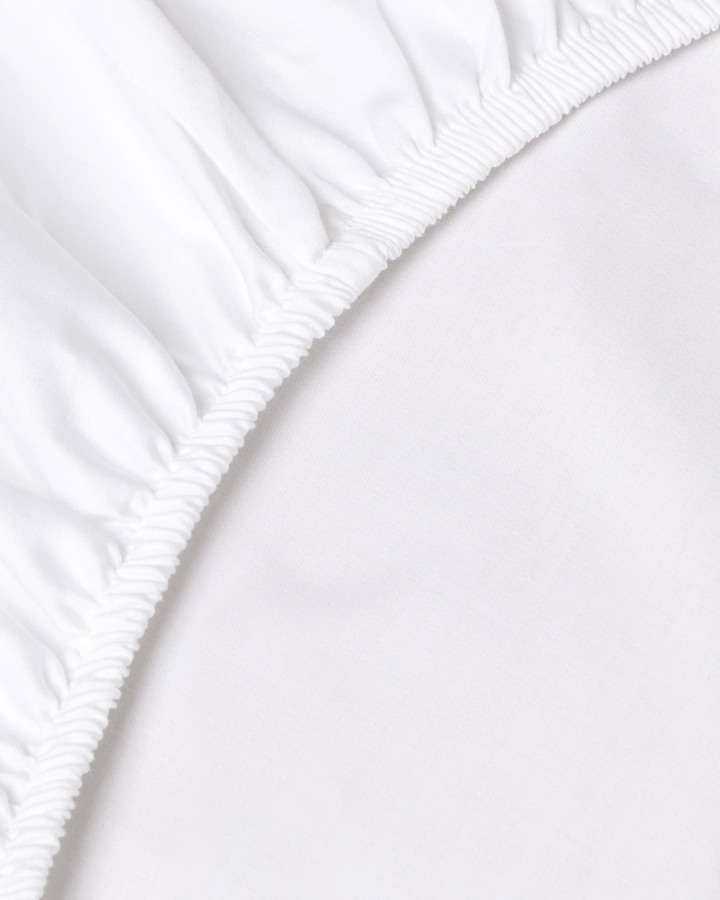 Fitted Sheet Lind - Cloud White