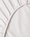 Fitted Sheet Lind - Pearl Grey
