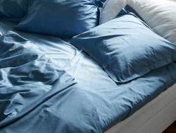 Fitted Sheet Lind - North Sea Blue