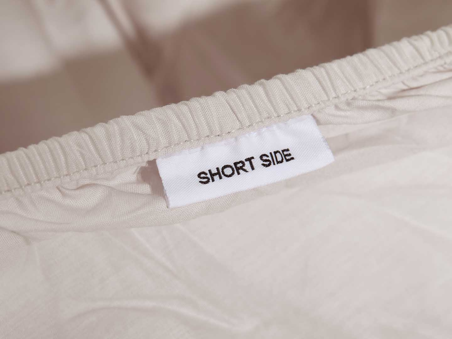 Fitted Sheet Lind - Seashell Beige