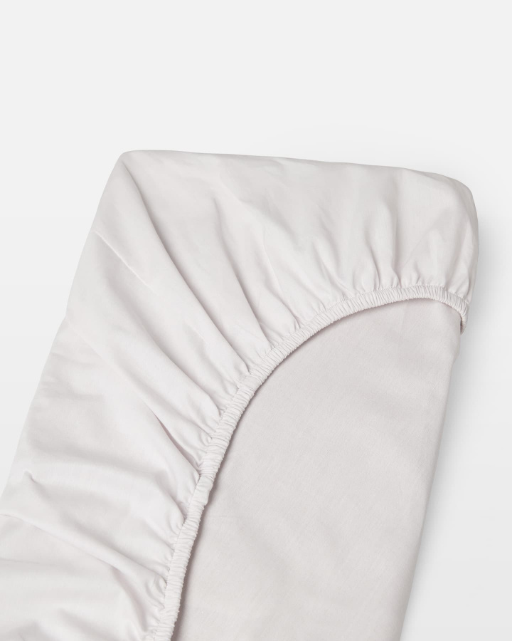 Fitted Sheet Nejd - Pearl Grey in the group Bedding / Fitted Sheets at A L V A (1138)
