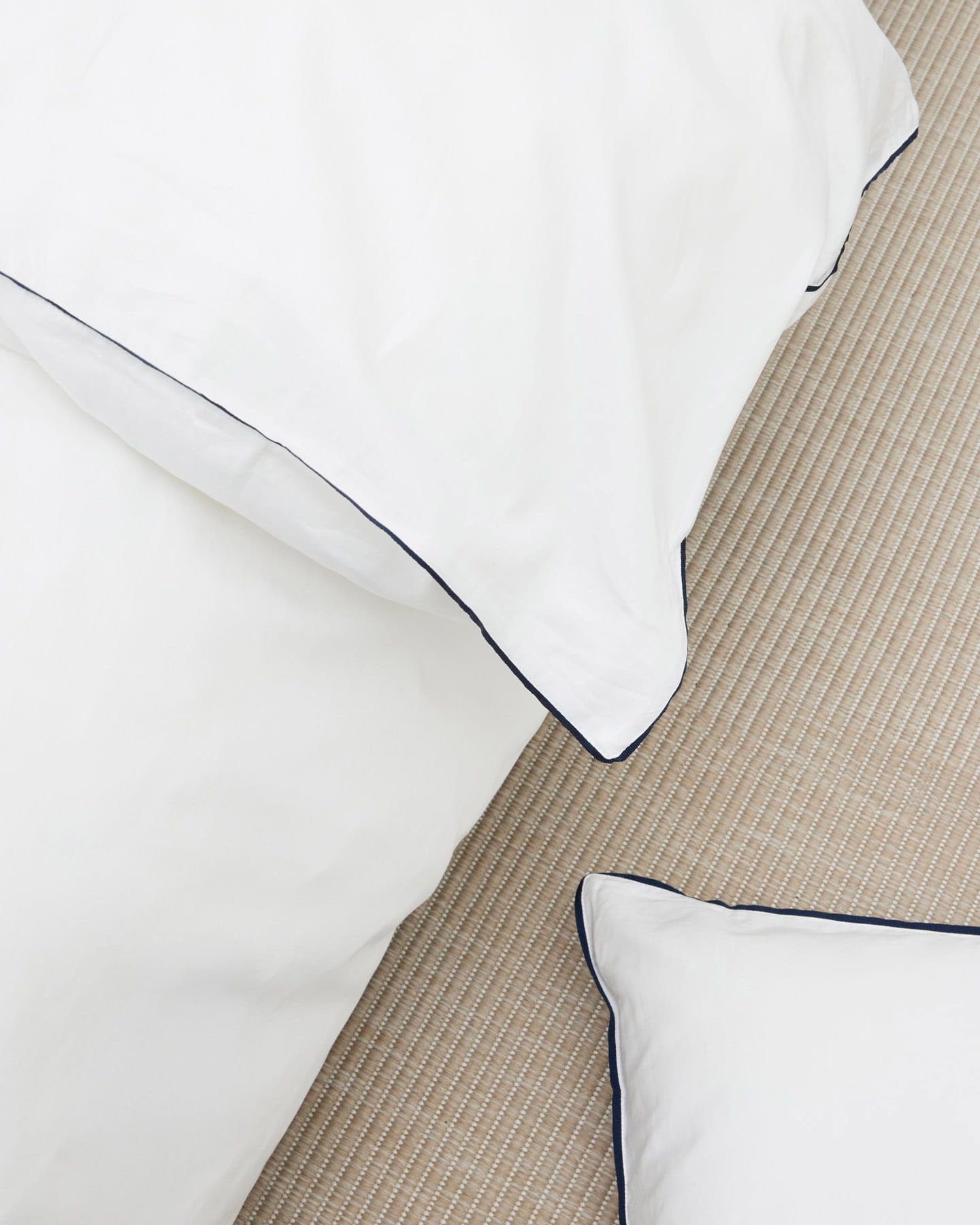 Duvet Cover Strimma - Cloud White